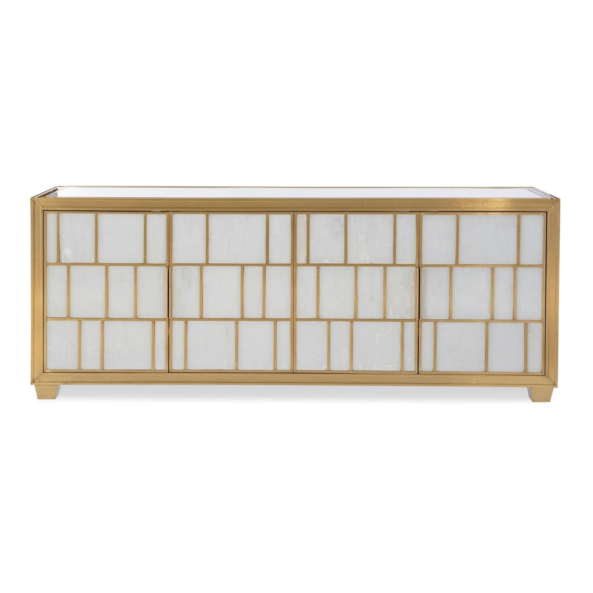 Maitland Smith Selenite Credenza