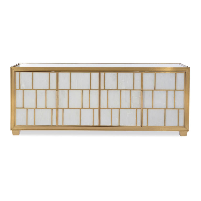 Maitland Smith Selenite Credenza