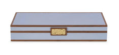 Maitland Smith Light Blue Stacking Boxes