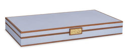 Maitland Smith Light Blue Stacking Boxes