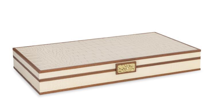 Maitland Smith Cream Stacking Boxes