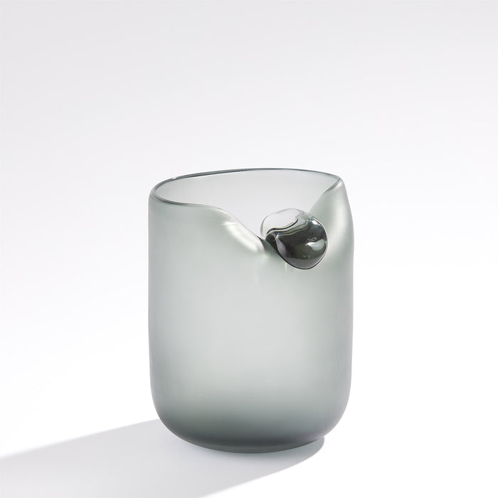 Global Views Poise Vase Grey