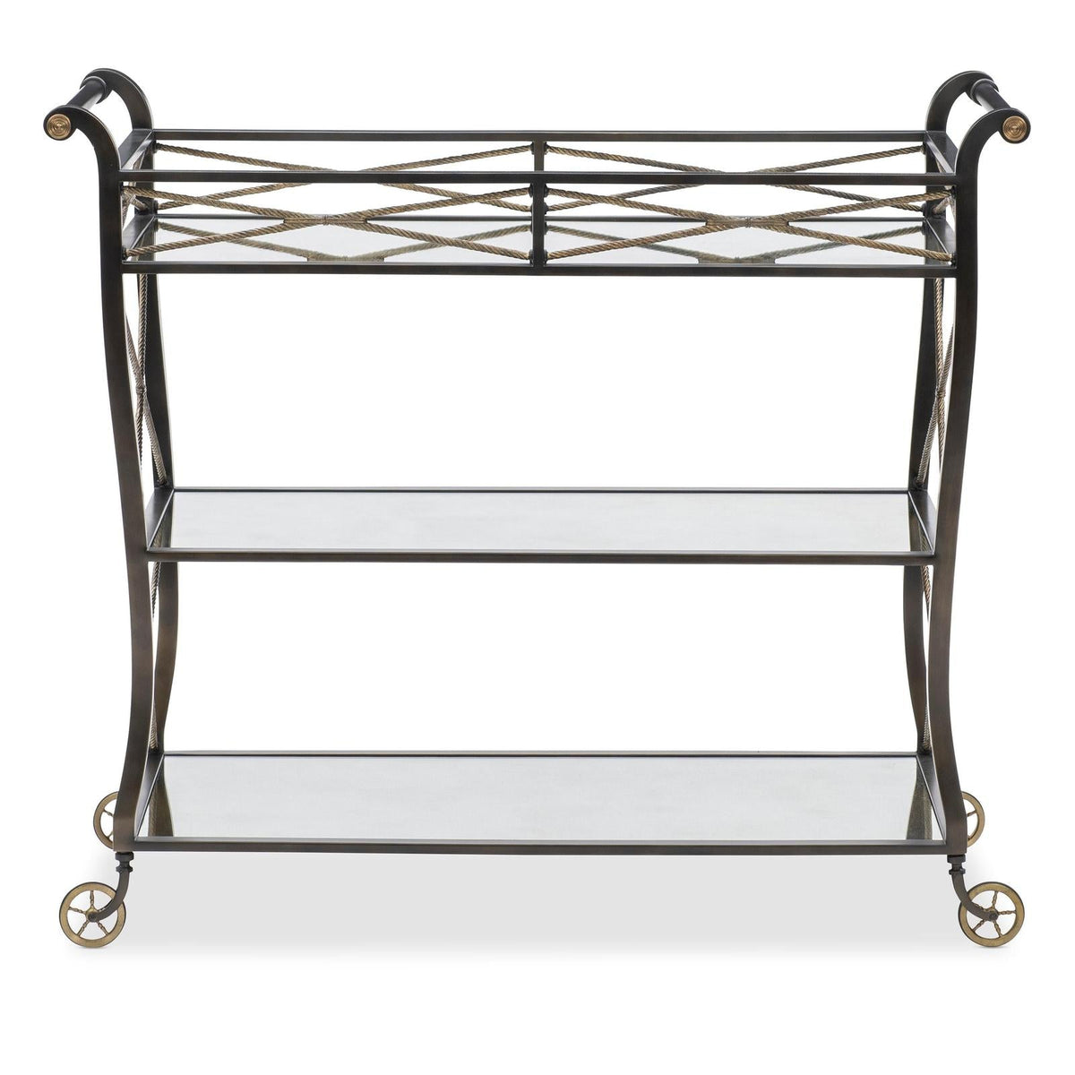 Maitland Smith Belvedere Bar Cart