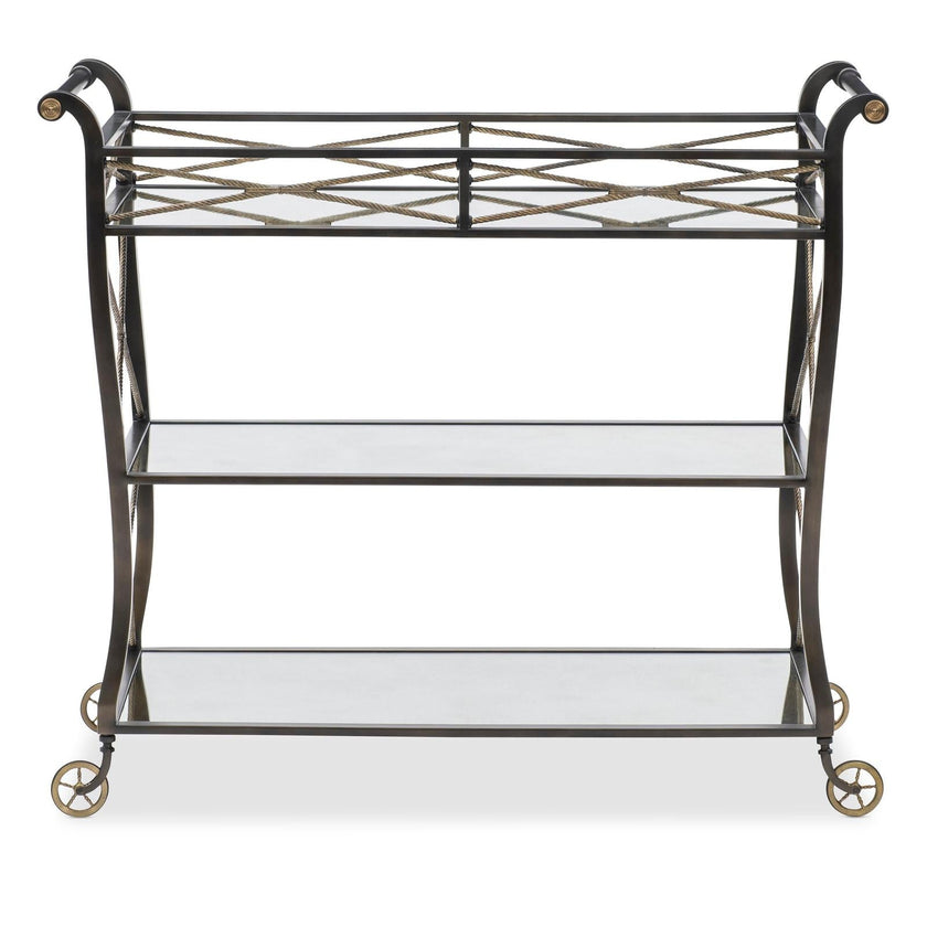 Maitland Smith Belvedere Bar Cart