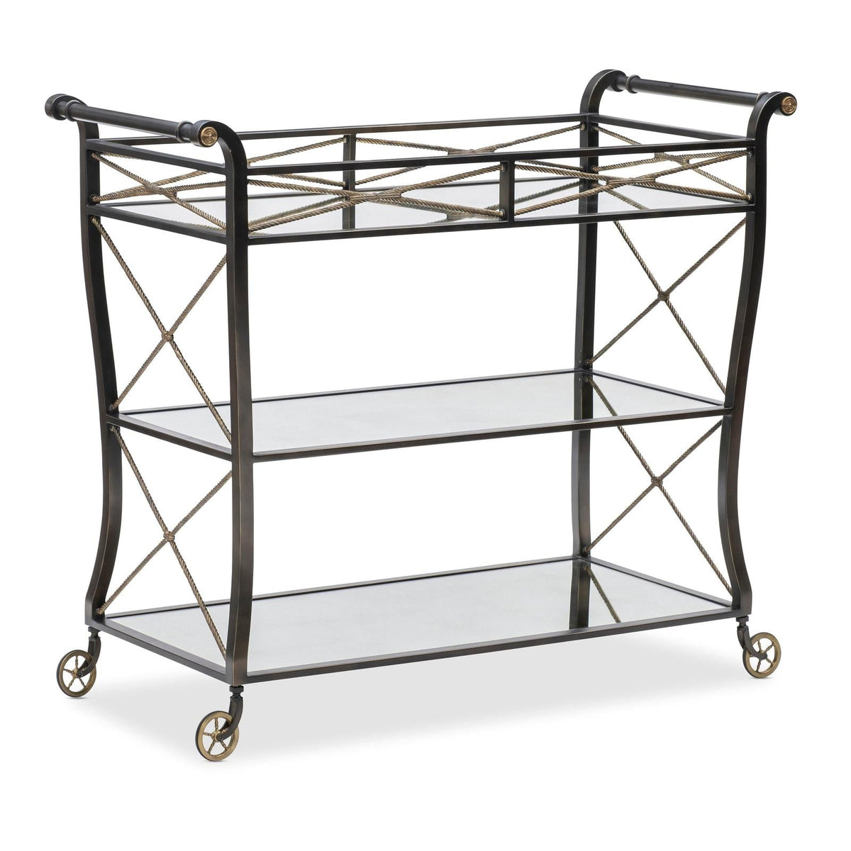 Maitland Smith Belvedere Bar Cart