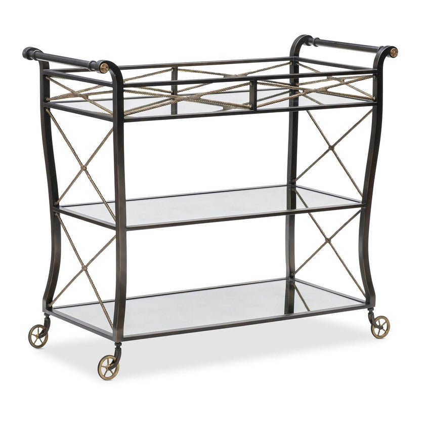 Maitland Smith Belvedere Bar Cart