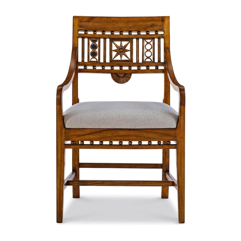 Maitland Smith Dahlia Arm Chair