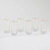 Global Views Celebration Highball Glasses Set of 6
