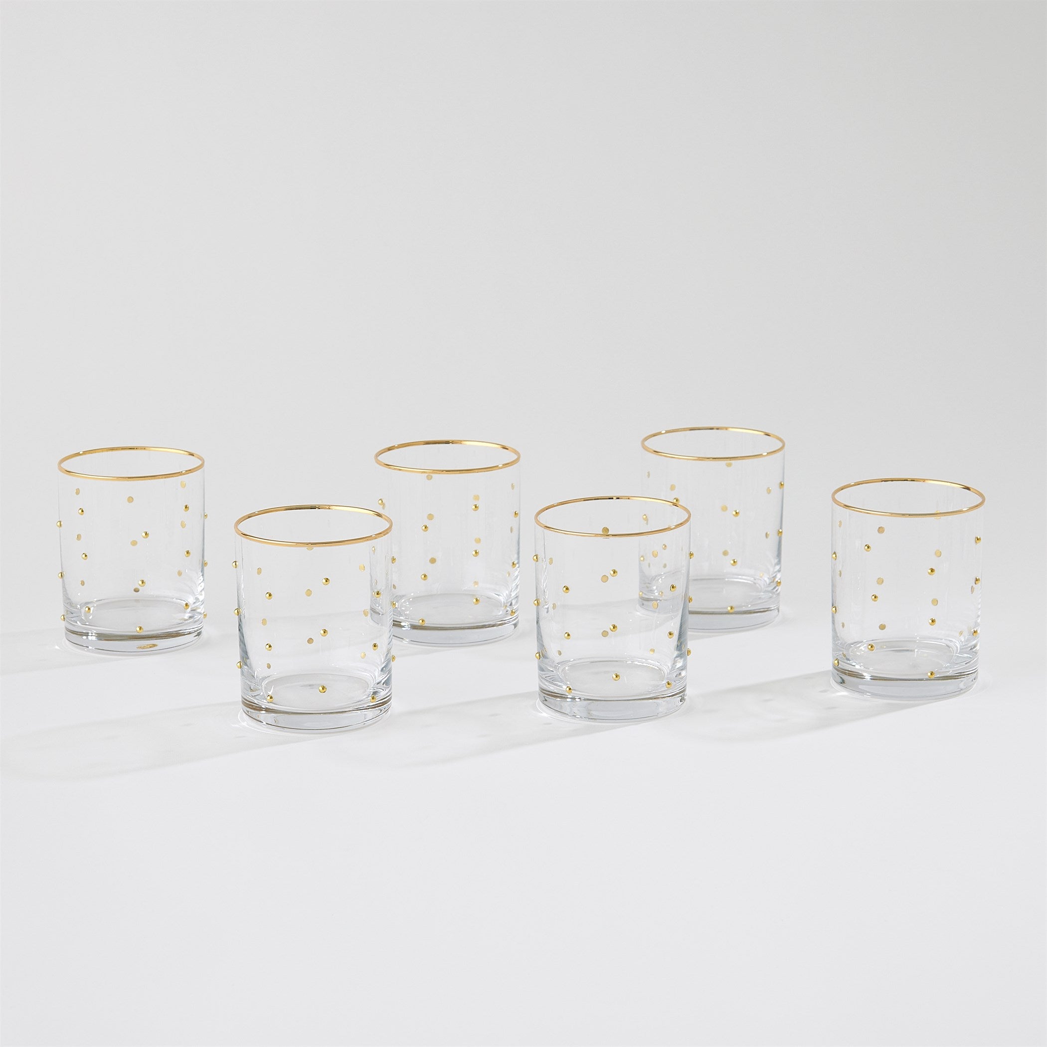 Global Views Celebration DOF Glasses Set of 6