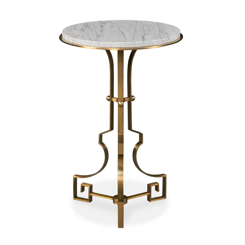 Maitland Smith Ferrin Marble Accent Table