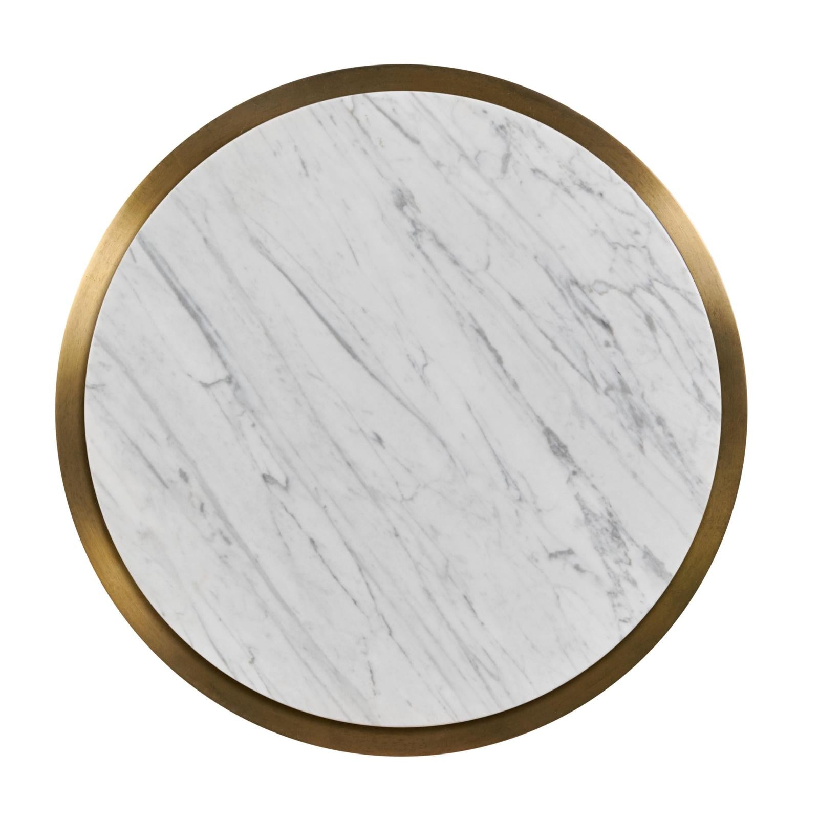 Maitland Smith Ferrin Marble Accent Table