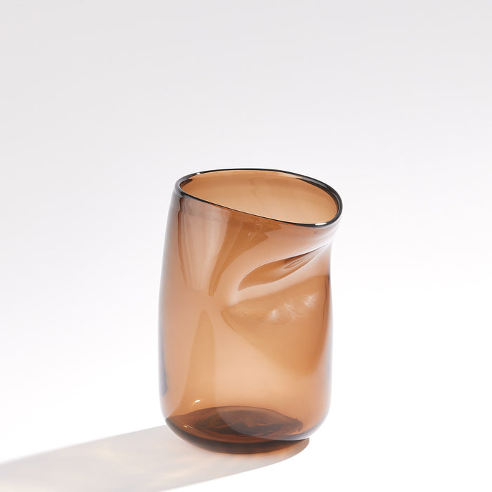 Global Views Contour Vase Tobacco