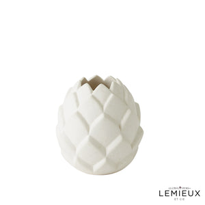 Global Views White Artichaut Vase