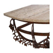 Maitland Smith Venetian Demilune Console