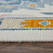 Feizy Karina 69G8F Transitional Floral & Botanical Rug in Ivory/Blue/Pink