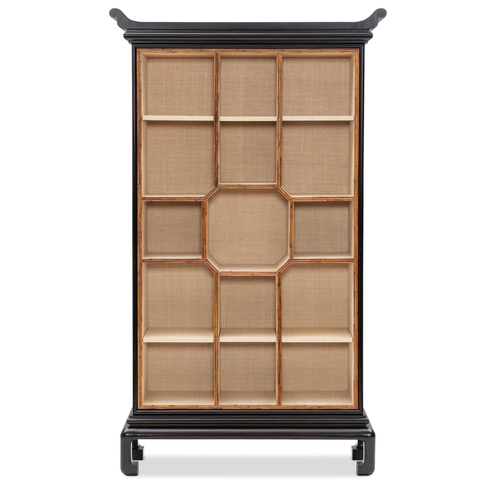 Maitland Smith Imperial Bamboo Etagere