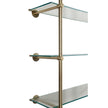 Maitland Smith Brass Wall Shelf