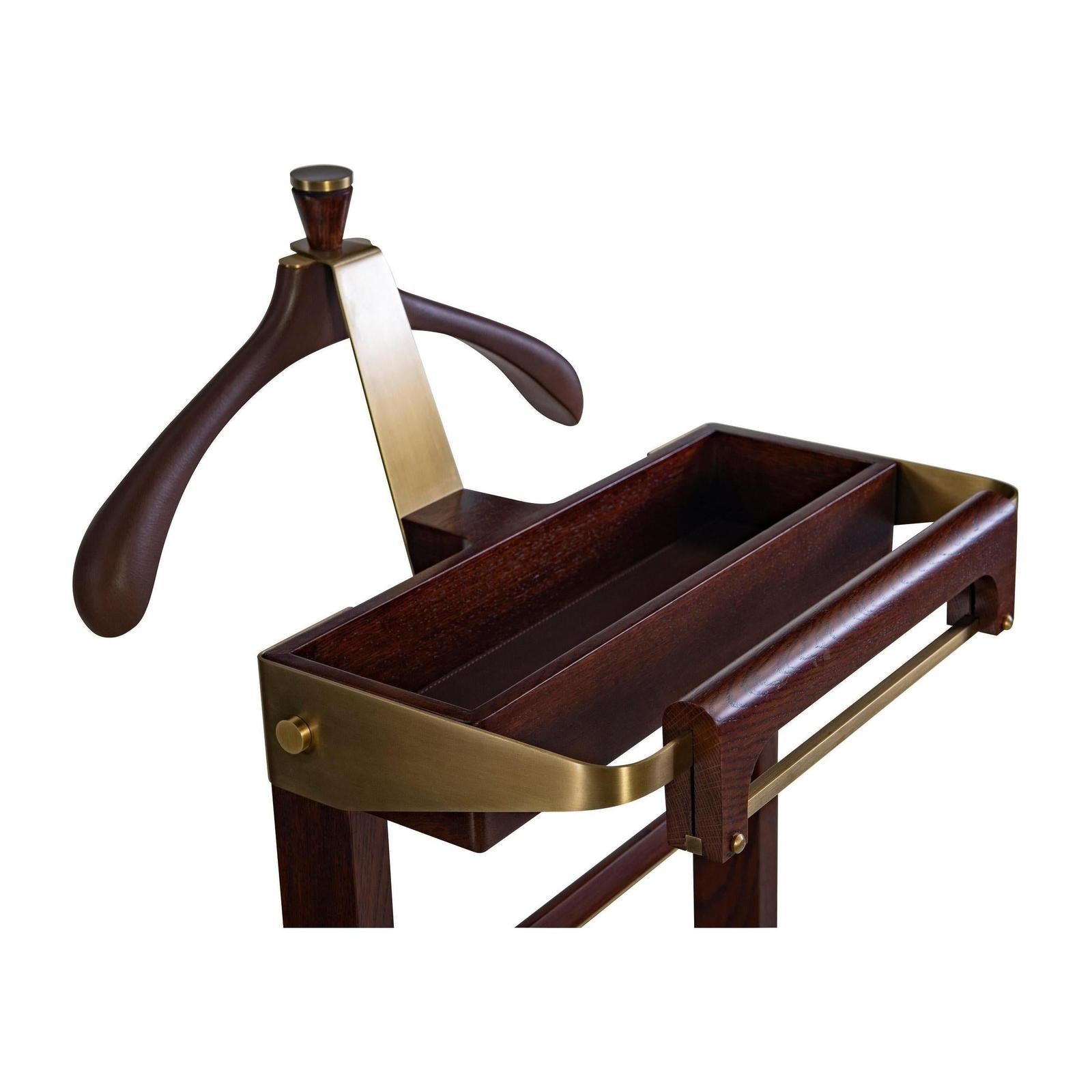 Maitland Smith Leather Valet