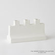 Global Views Matte White Icon Wide Vase