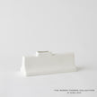 Global Views Matte White Icon Wide Vase