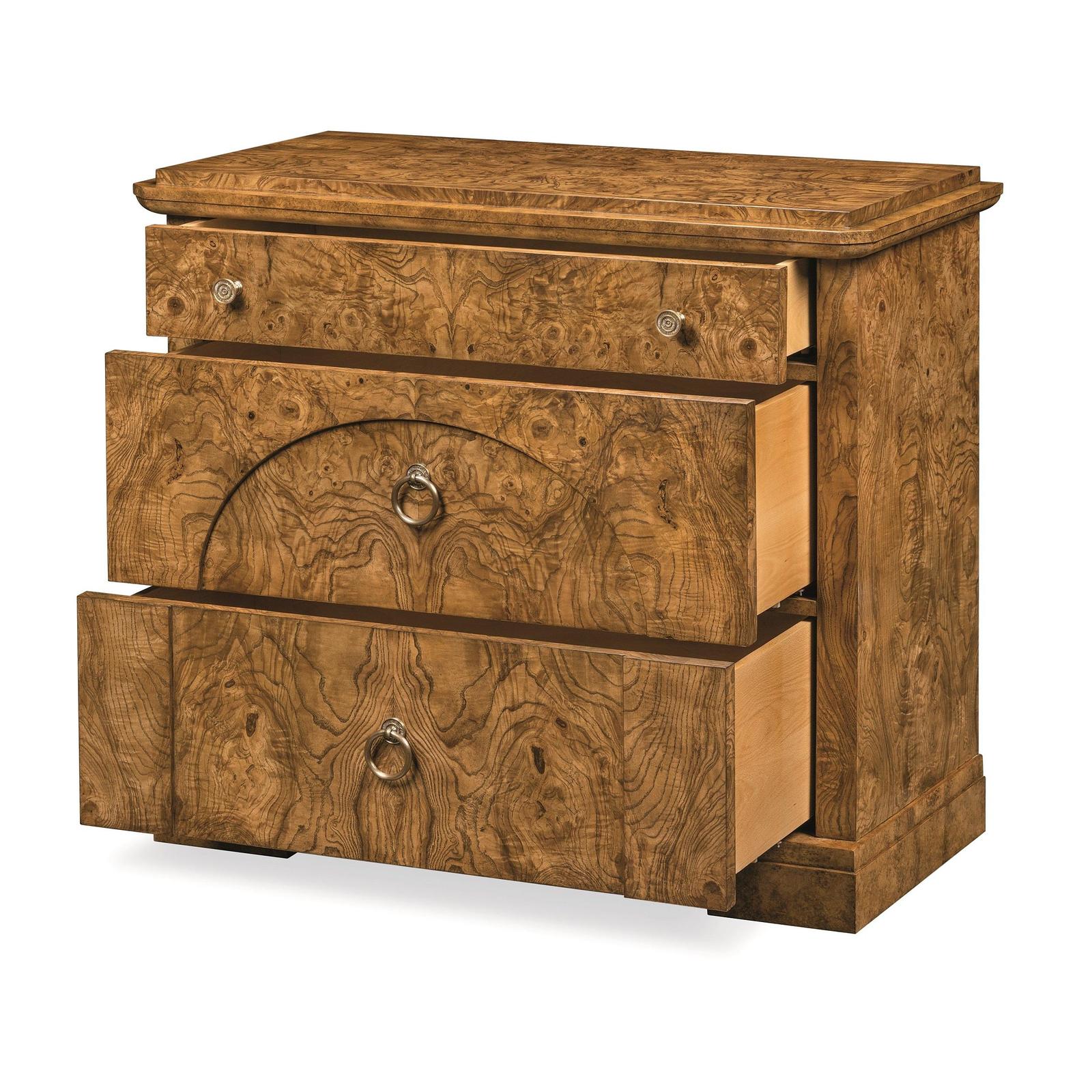 Maitland Smith Vienna Biedermeier Burl Chest