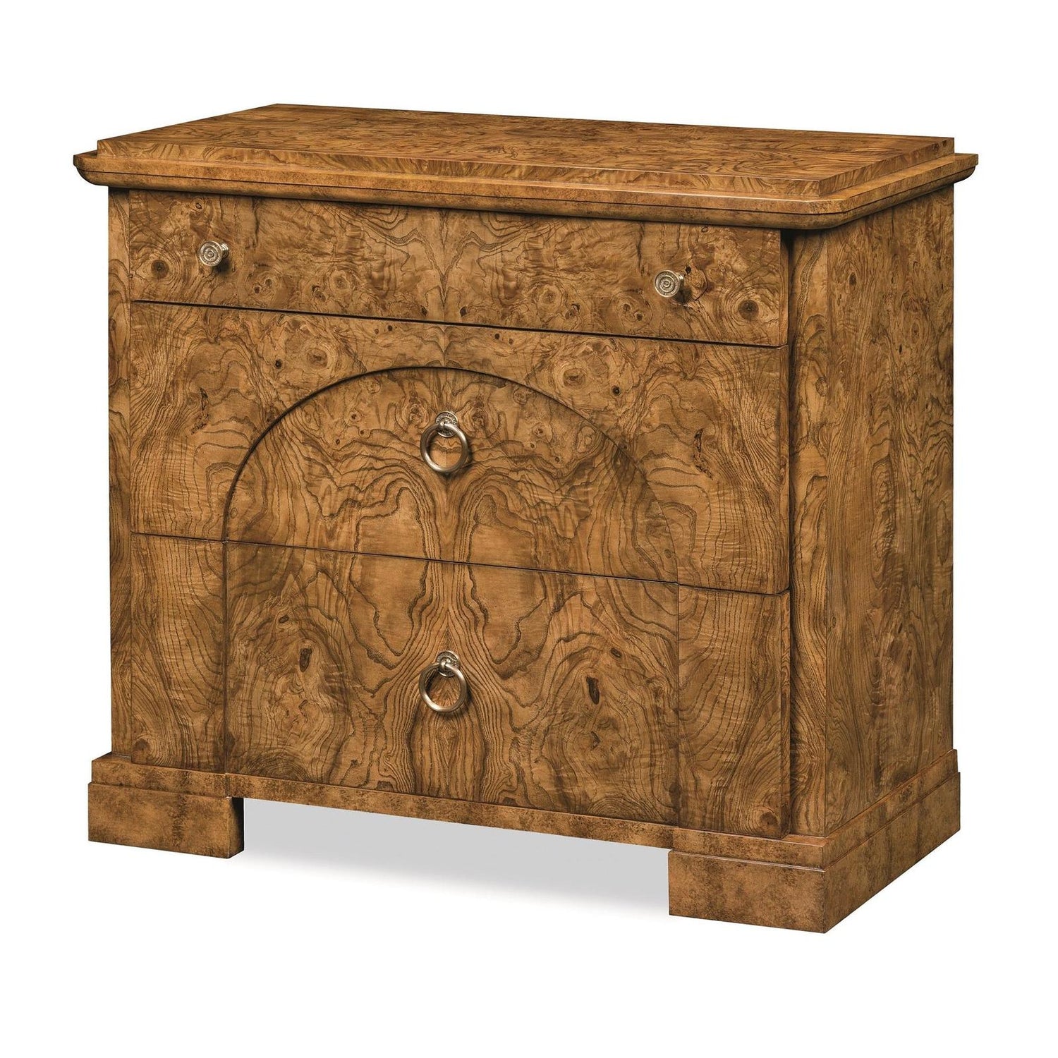 Maitland Smith Vienna Biedermeier Burl Chest