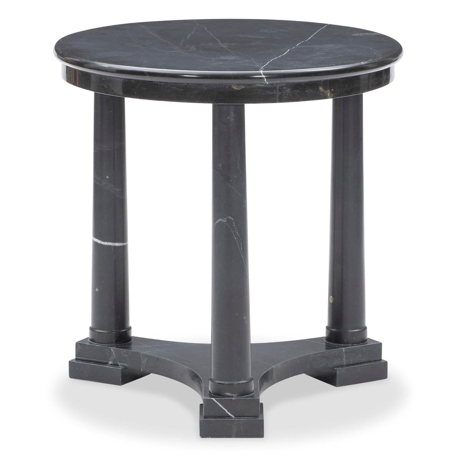 Maitland Smith Neoclassic Marble Side Table