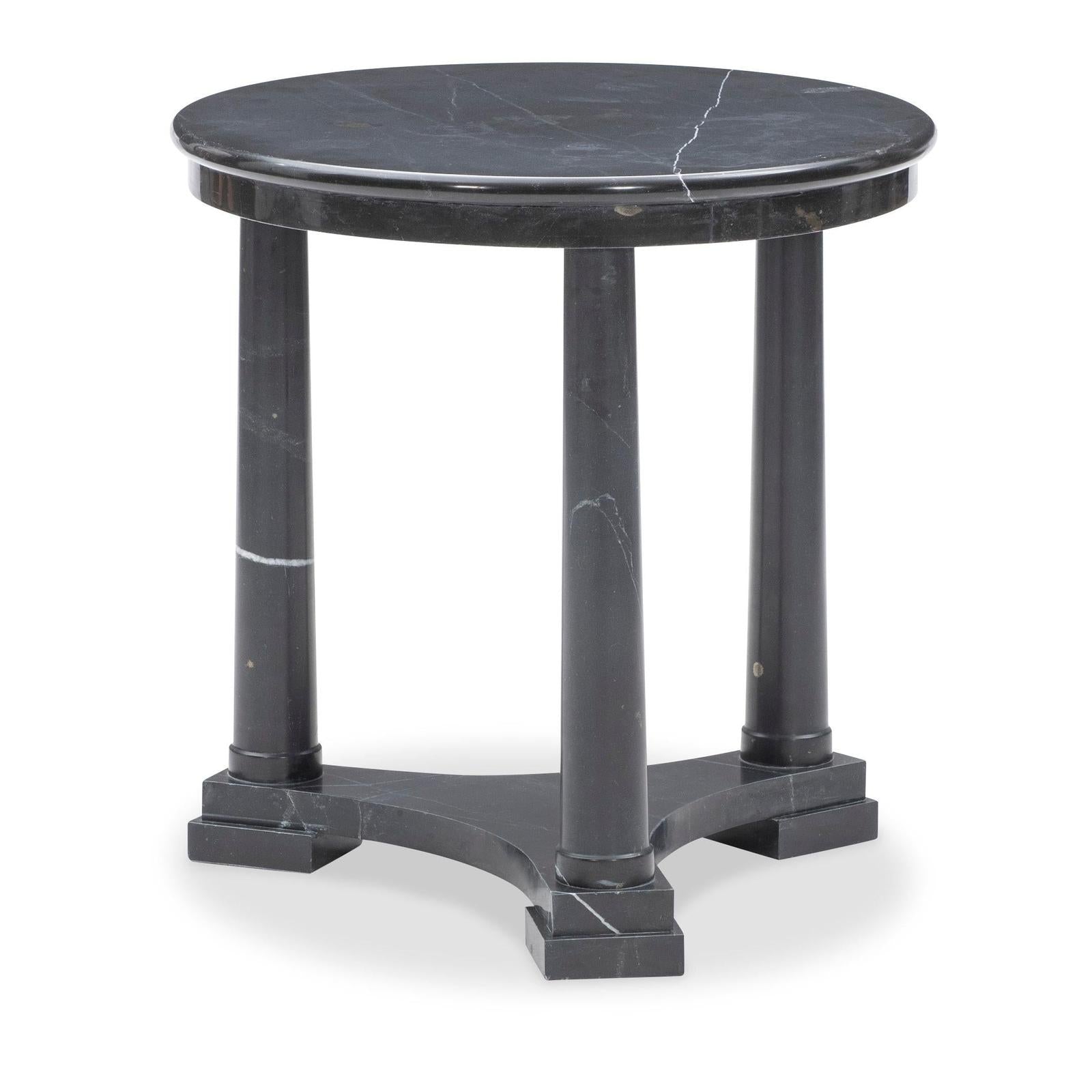 Maitland Smith Neoclassic Marble Side Table