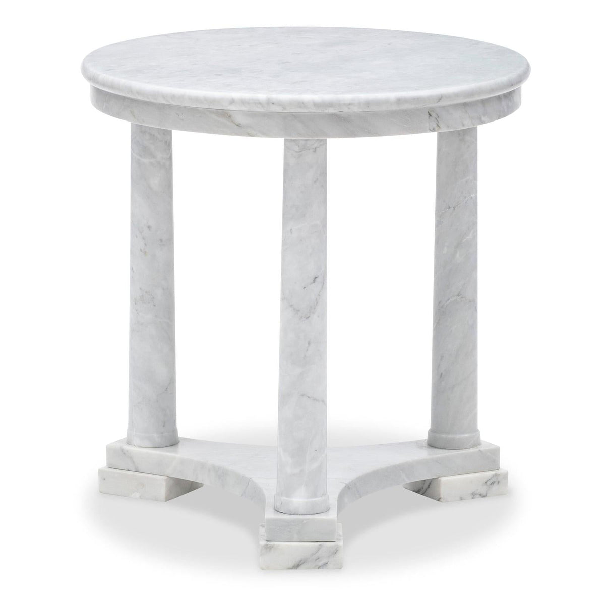 Maitland Smith Neoclassic Marble Side Table