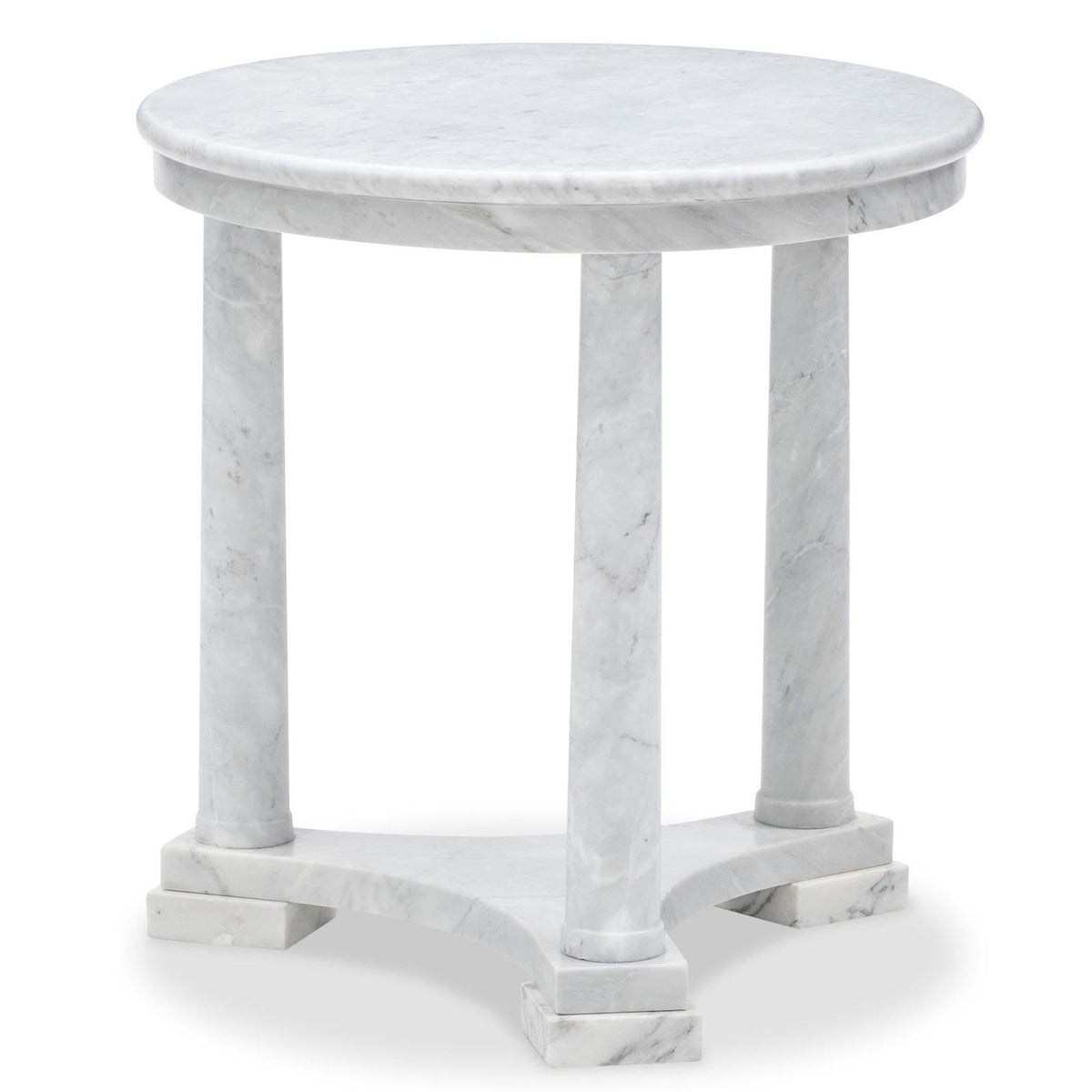 Maitland Smith Neoclassic Marble Side Table