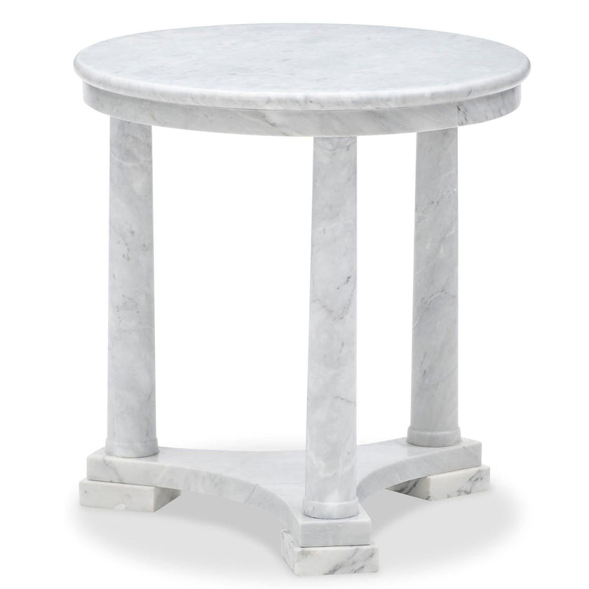 Maitland Smith Neoclassic Marble Side Table