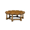 Maitland Smith Devonshire Scalloped Burl Cocktail Table