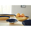 Wildwood Waving Edge Blue Bowls - Set of 2