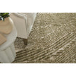 Feizy Colton 8A53F Modern Abstract Rug in Green/Tan