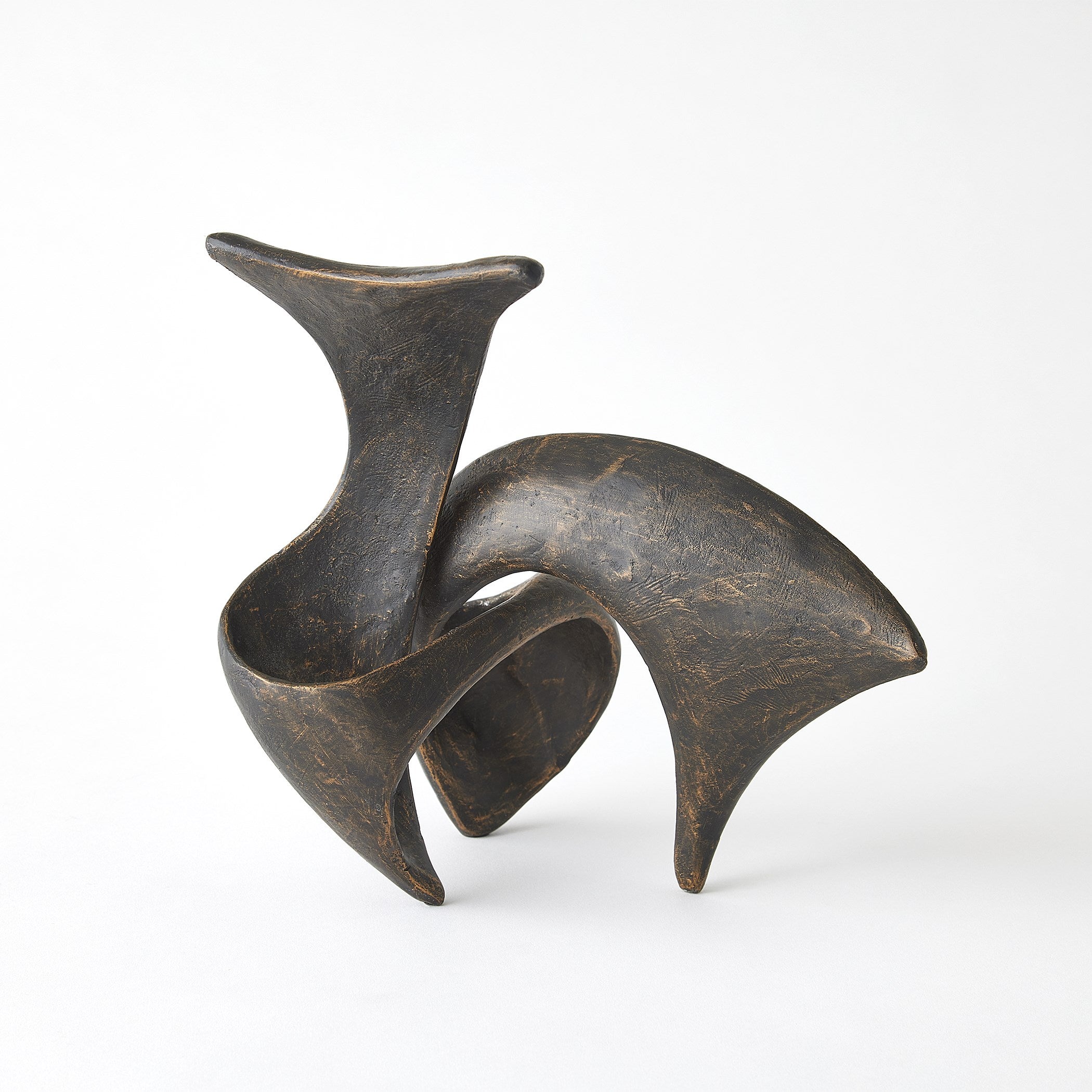 Global Views Strombus Sculpture Bronze