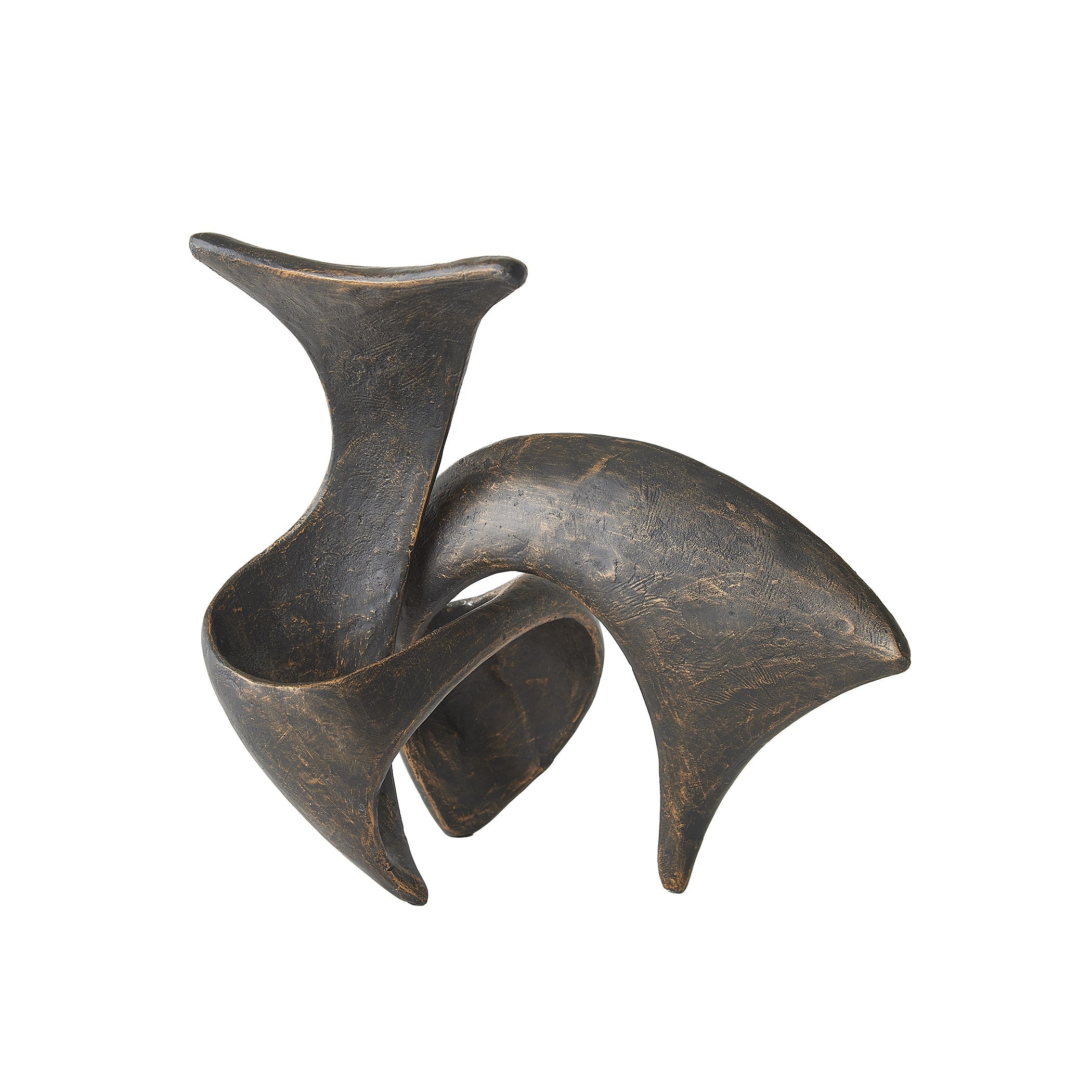 Global Views Strombus Sculpture Bronze
