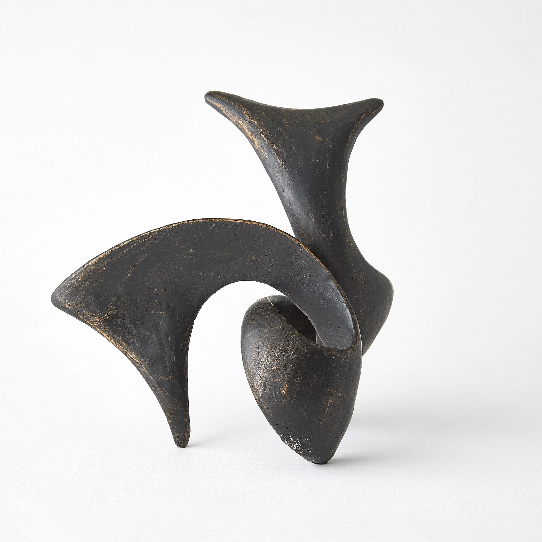Global Views Strombus Sculpture Bronze
