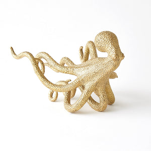 Global Views Gliding Octopus-Brass