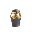 Global Views Gold Leafed Owl