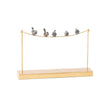 Global Views Birds on a Wire Gold Leaf