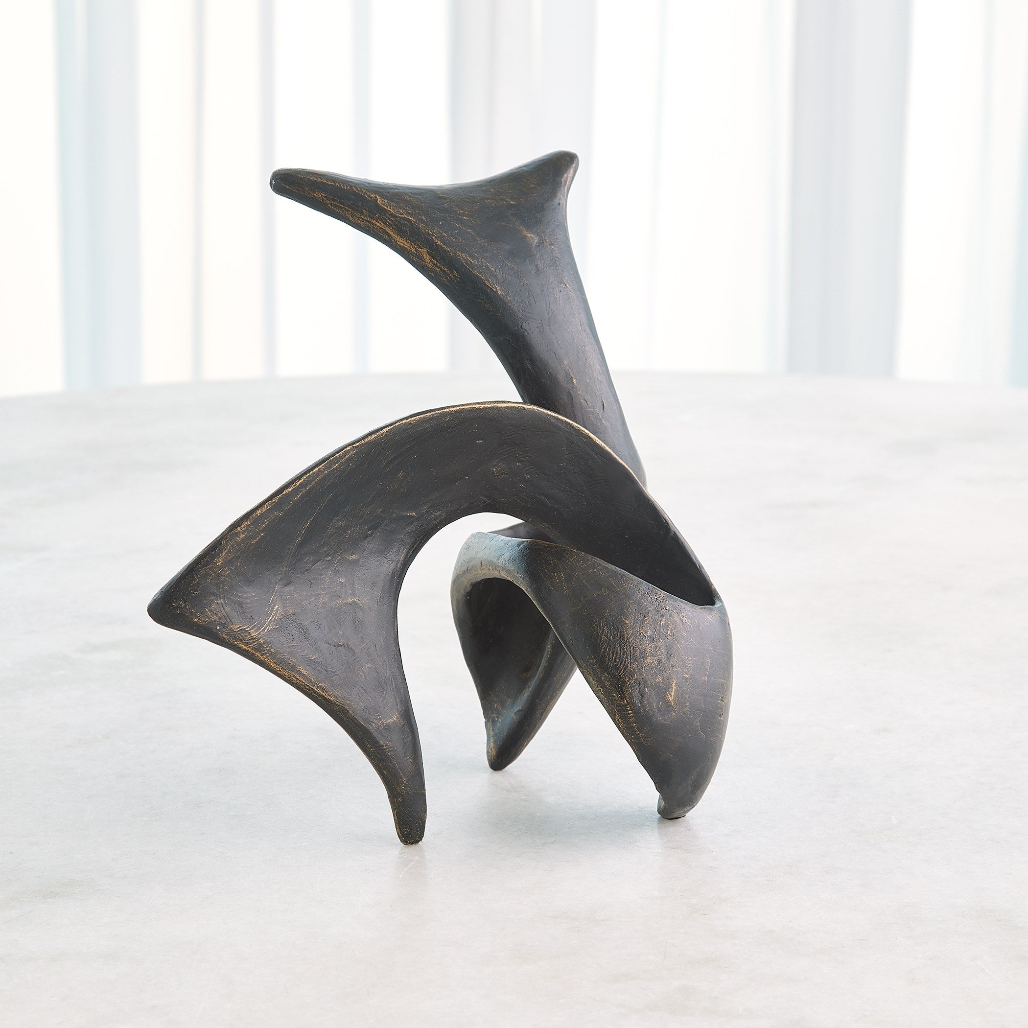 Global Views Strombus Sculpture Bronze