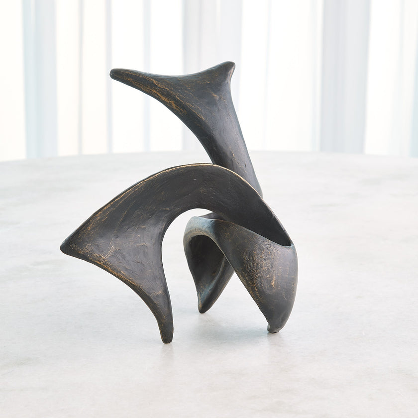 Global Views Strombus Sculpture Bronze