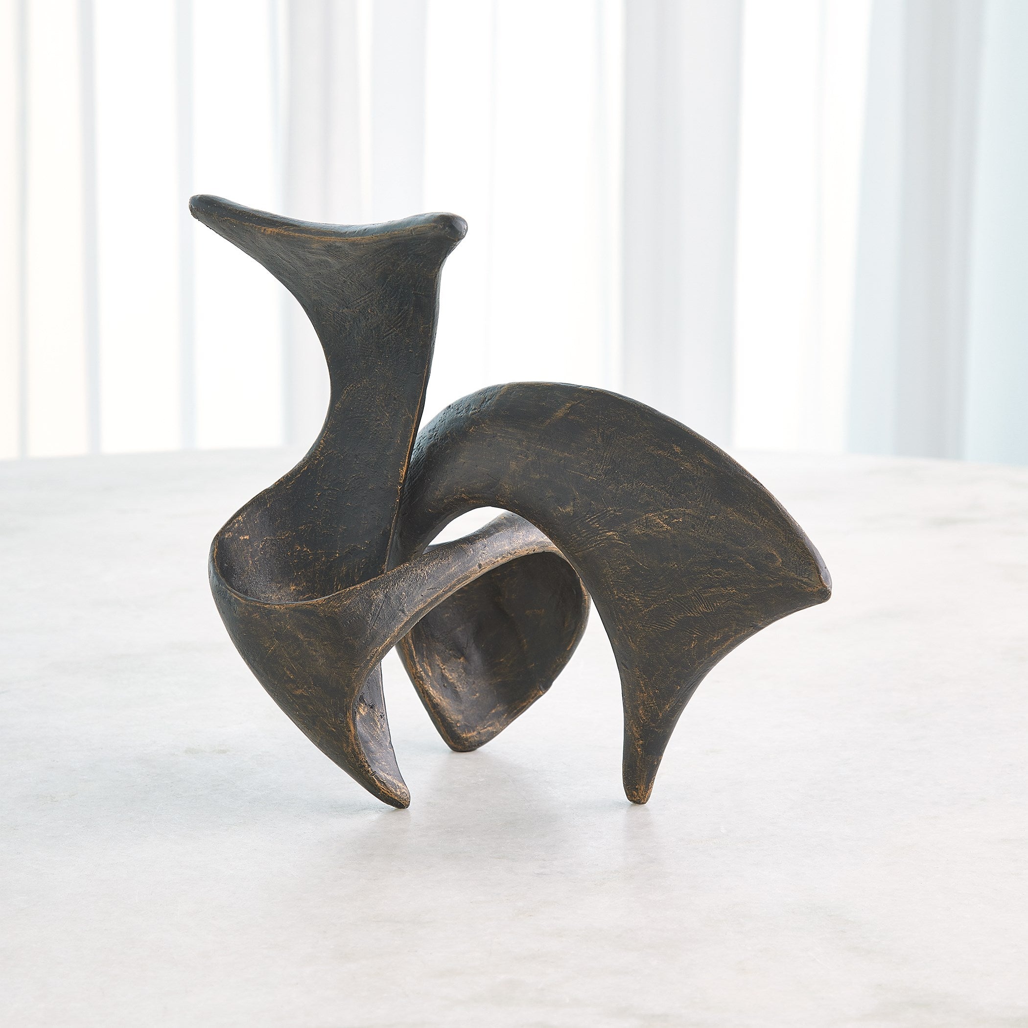 Global Views Strombus Sculpture Bronze