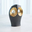 Global Views Gold Leafed Owl