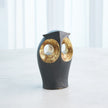 Global Views Gold Leafed Owl