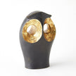 Global Views Gold Leafed Owl