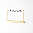 Global Views Birds on a Wire Gold Leaf