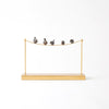 Global Views Birds on a Wire Gold Leaf