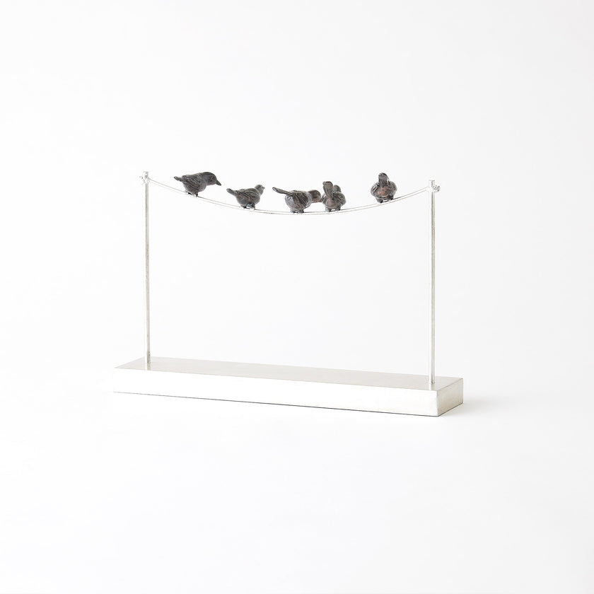Global Views Birds on a Wire