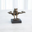 Global Views Leap Frog Bronze